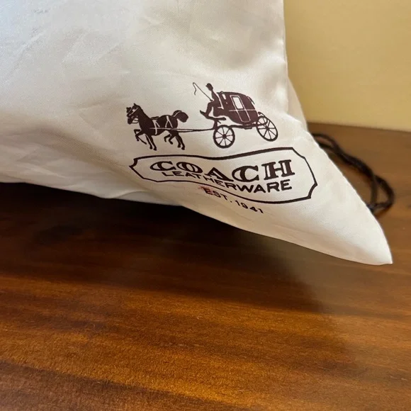 Coach EUC Lexy Shoulder Bag Signature Black/Gray Jacquard w/dust bag - Picture 12 of 13